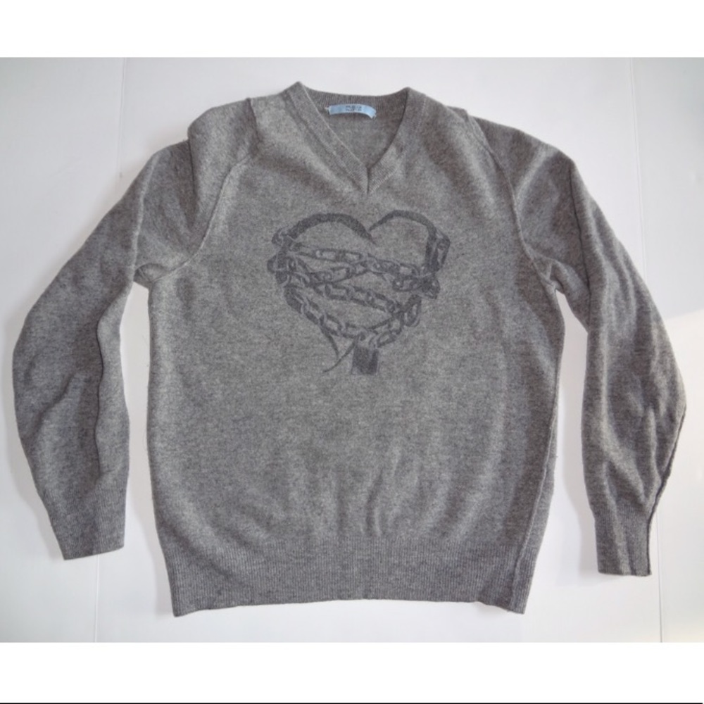 RED Valentino Wool Sweater "Slave to Love"